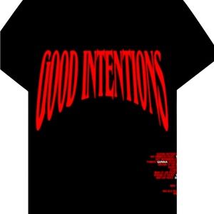 GOOD INTENTIONS/ VLONE SHIRT Size adult small
